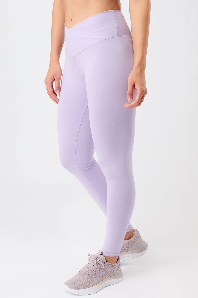 Wrap Legging - Violet, GOTS
