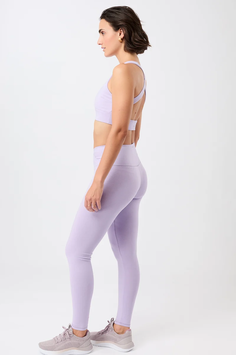 Wrap Legging - Violet, GOTS
