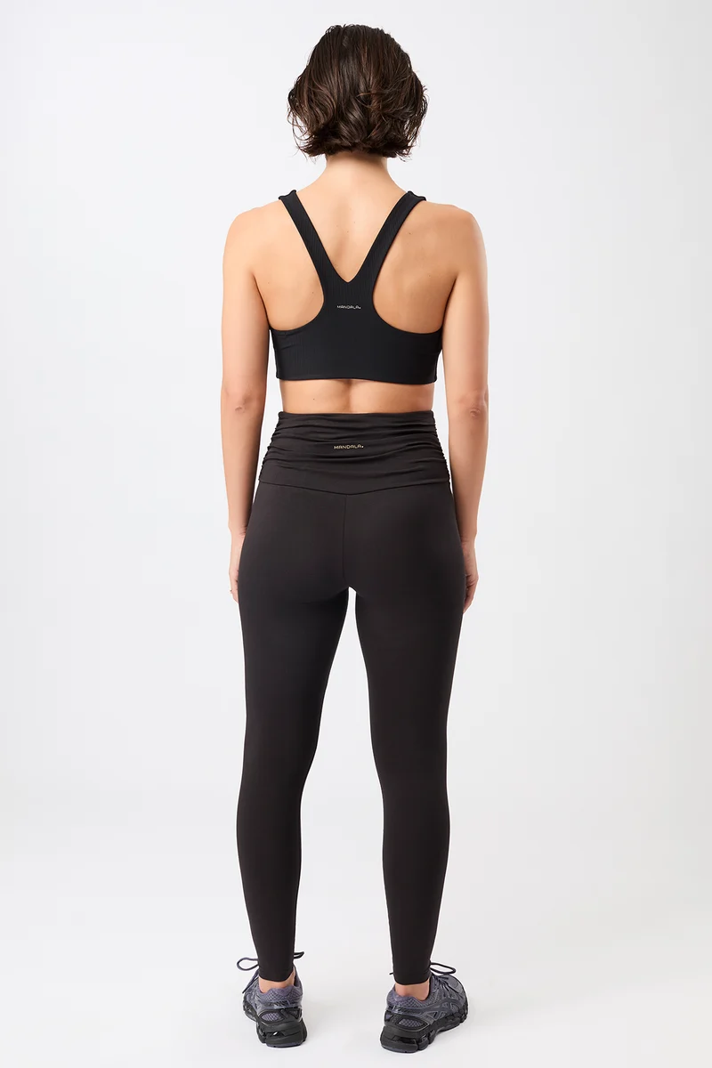 Pilates Tights - Black, GOTS
