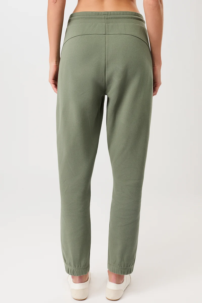 Sports Pant - Charcoal Green, GOTS