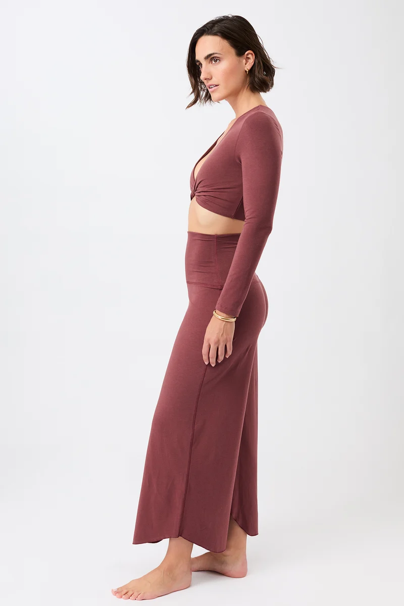 Tulip Pants - Rosewood