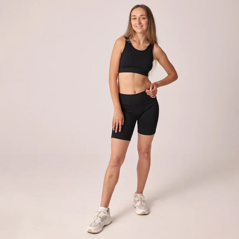 Radlerhose Seamless Damen | Hellgrün