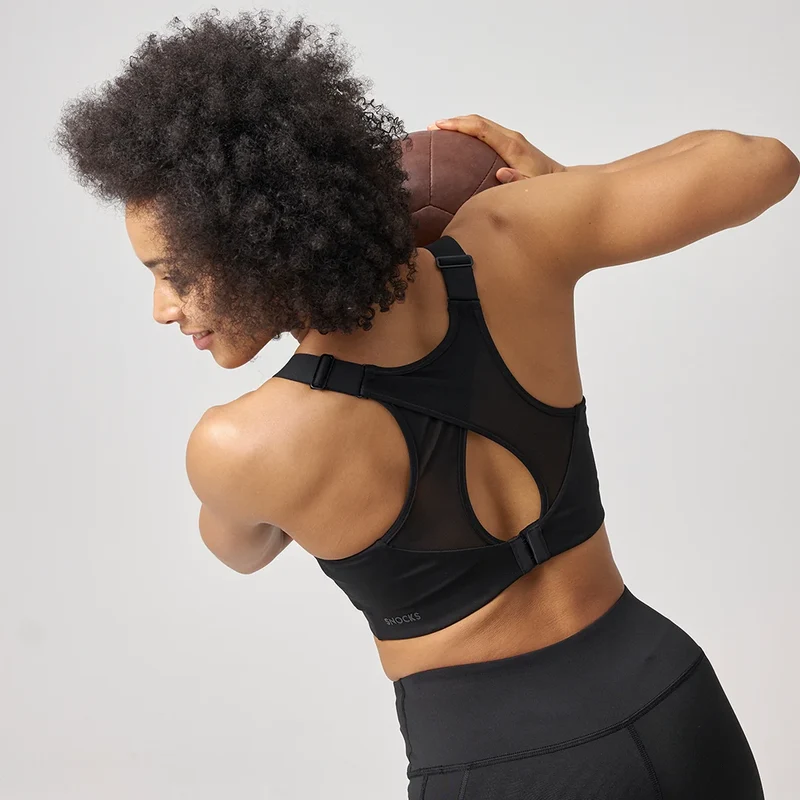 Sport-BH Mesh | Schwarz