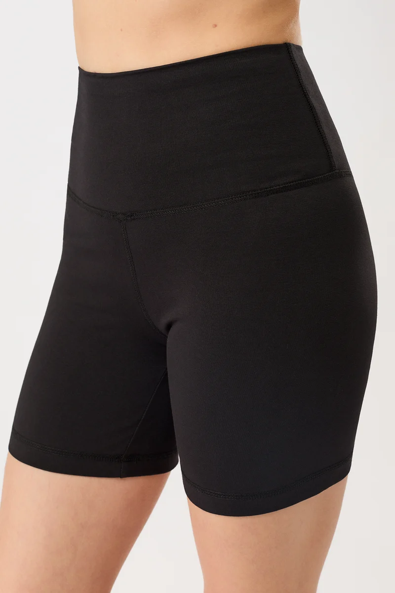 Biker Shorts - Black, GOTS