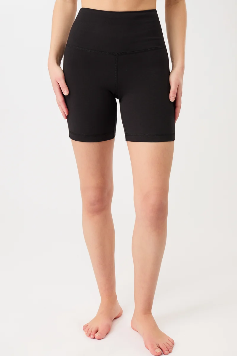 Biker Shorts - Black, GOTS