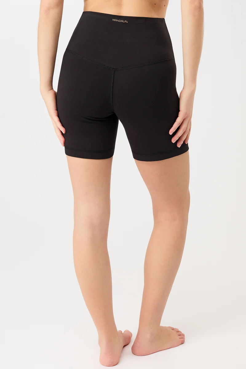 Biker Shorts - Black, GOTS