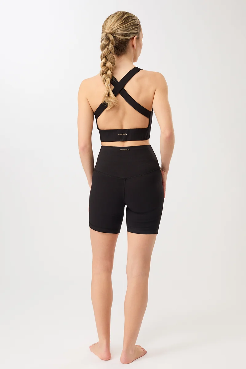 Biker Shorts - Black, GOTS