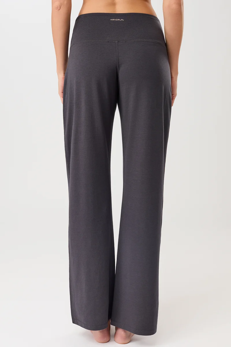 Wide Leg Pants - Onyx