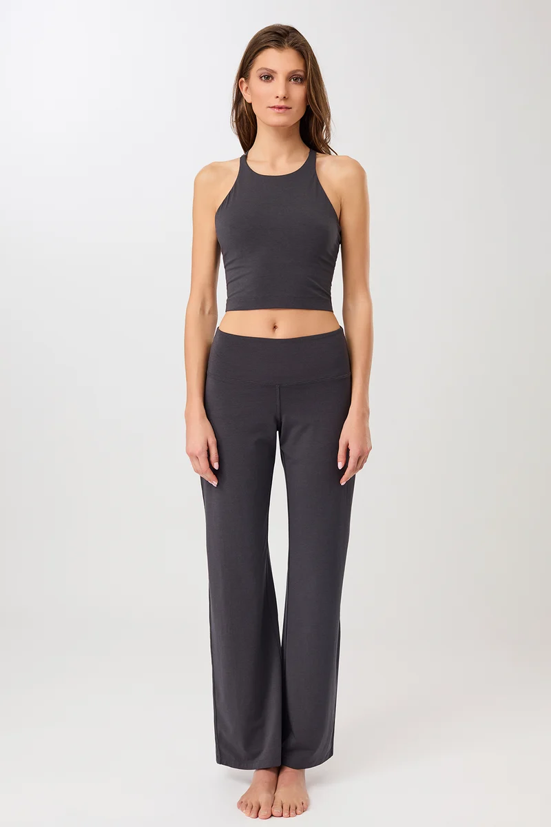 Wide Leg Pants - Onyx