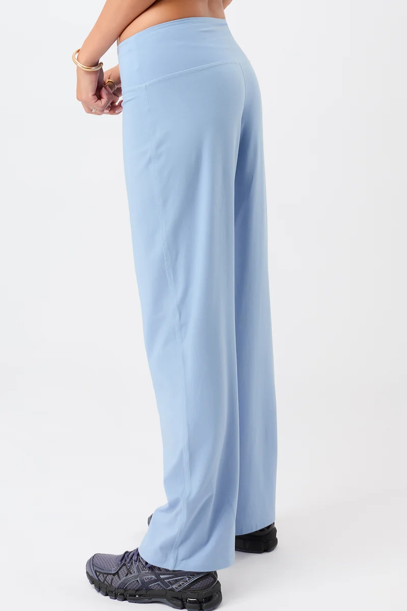 Wide Leg Pants - Ozone