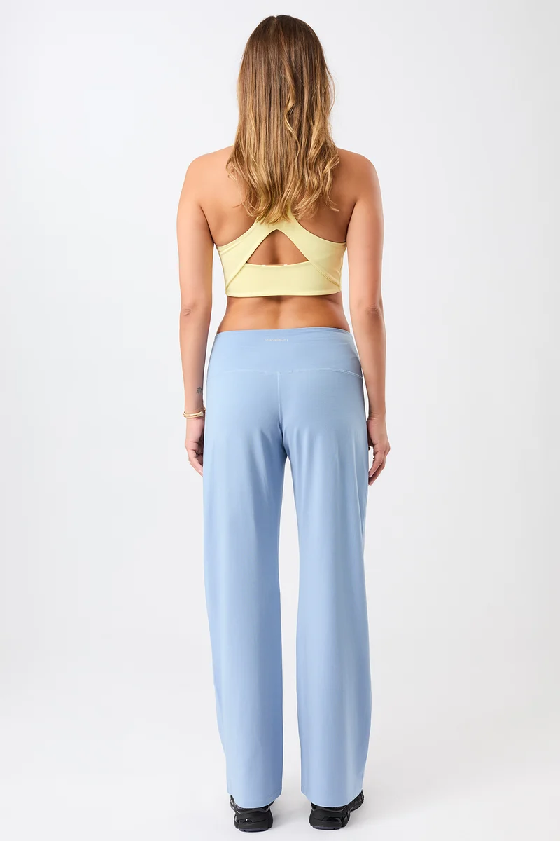 Wide Leg Pants - Ozone