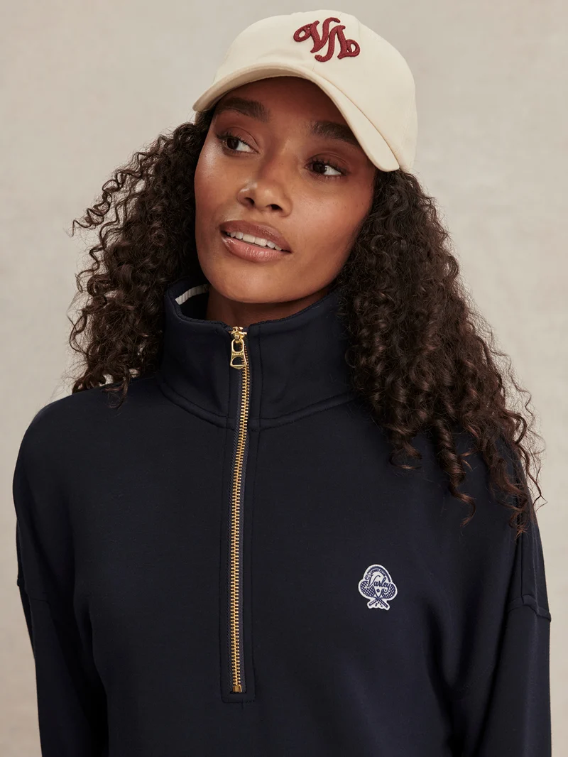 Bertie Half Zip Sweat