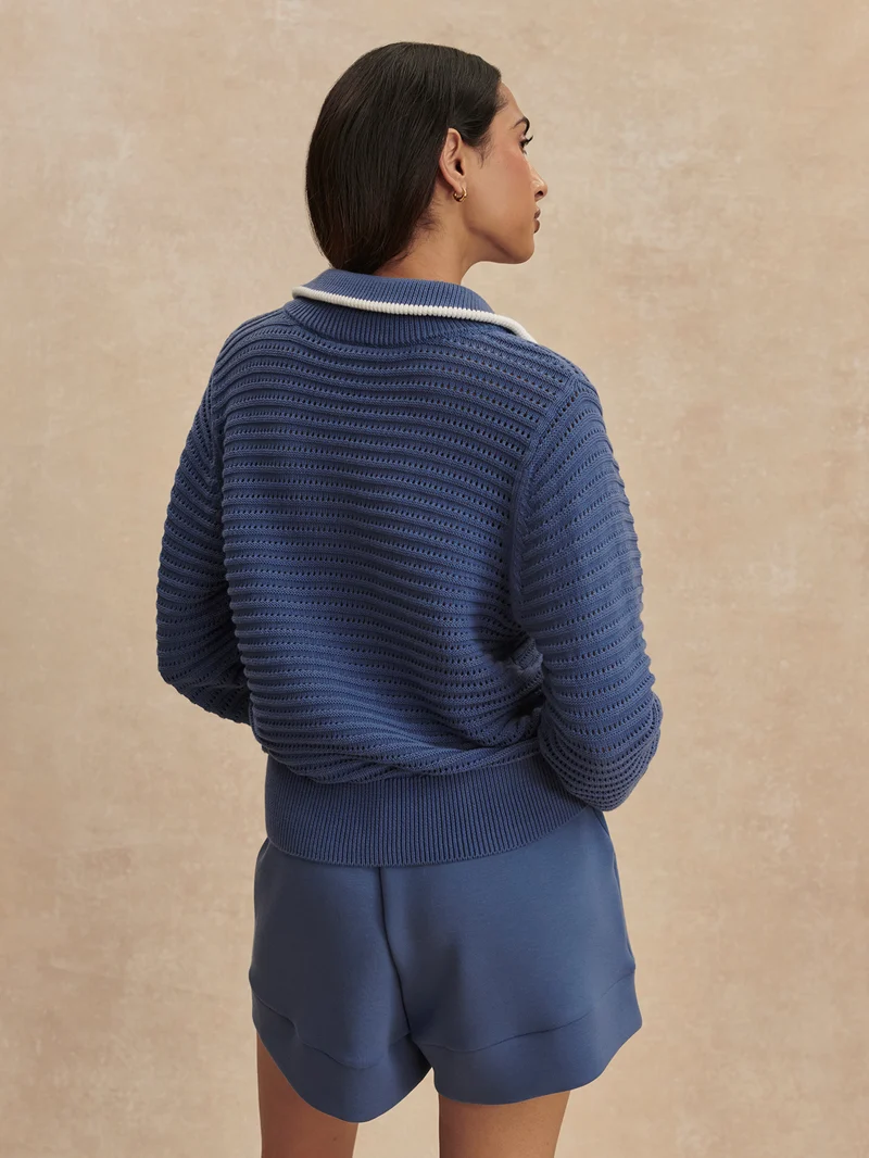 Morwenna Half Zip Knit