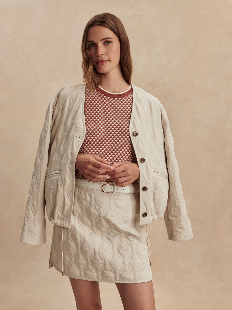 Florin Quilted Skirt
