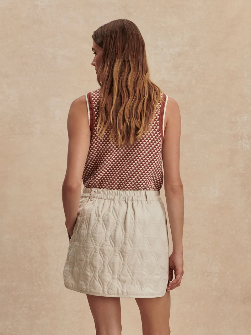 Florin Quilted Skirt