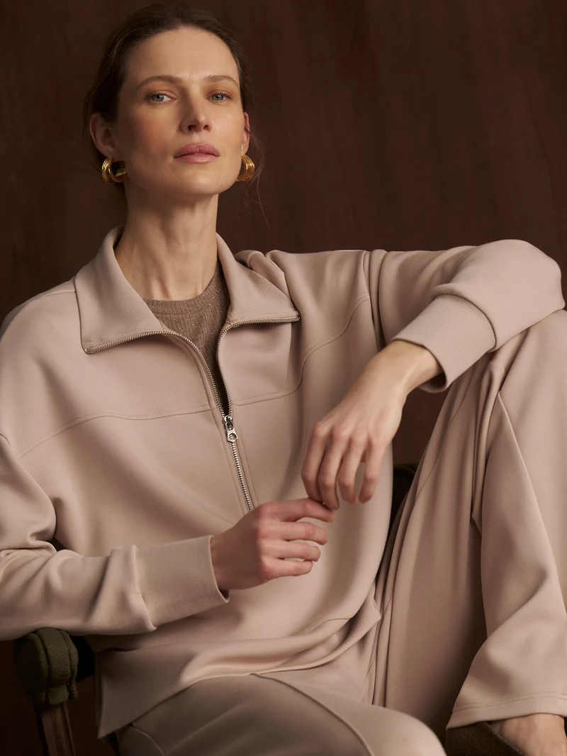 Kayleigh Half Zip Sweat