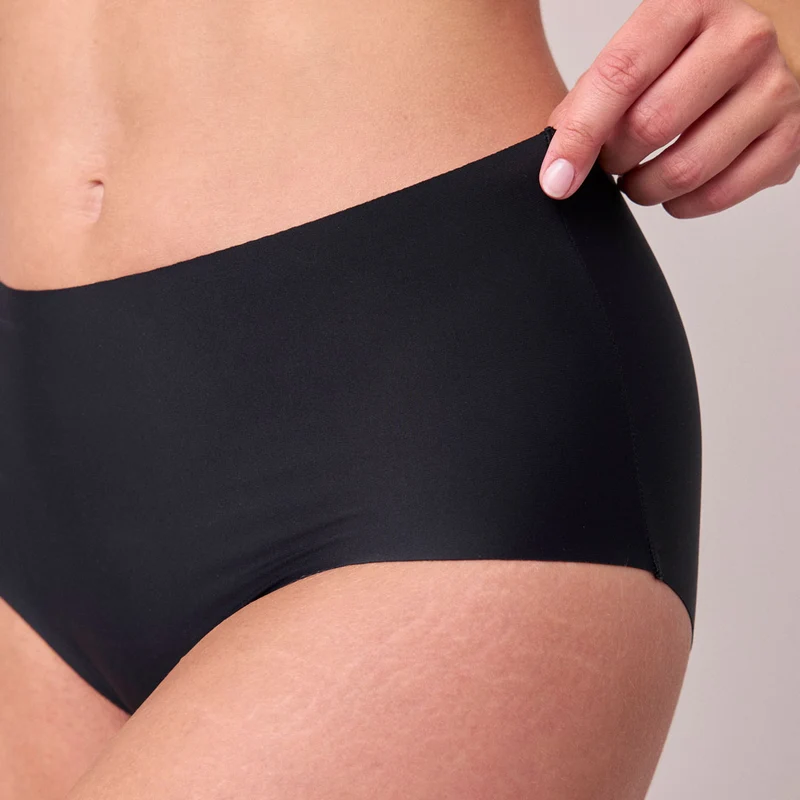 High Waist Hipster Panties Seamless | Hellbeige