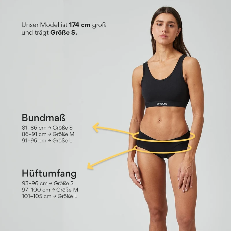 Hipster Panties | Mix (Weiß/Hellgrau/Schwarz)