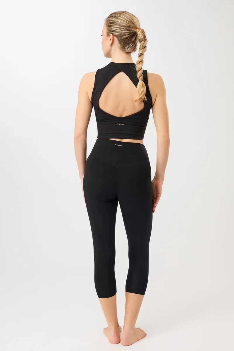 Best Cropped Legging - Black
