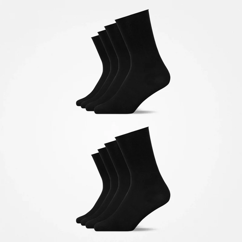 Klassische Damen Socken | Schwarz