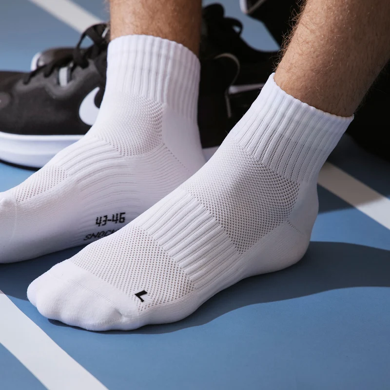 Mittelhohe Laufsocken | Schwarz