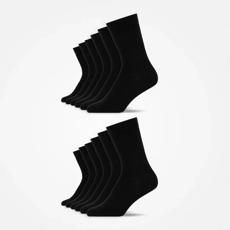 Tennissocken | Schwarz