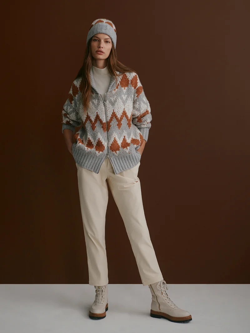 Brockley Jacquard Knit Jacket