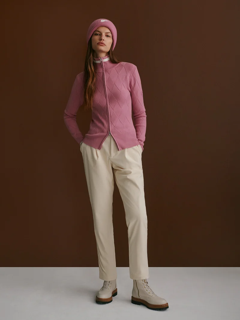 Barthe Zip-Through Knit Jacket