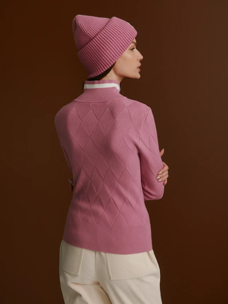 Barthe Zip-Through Knit Jacket
