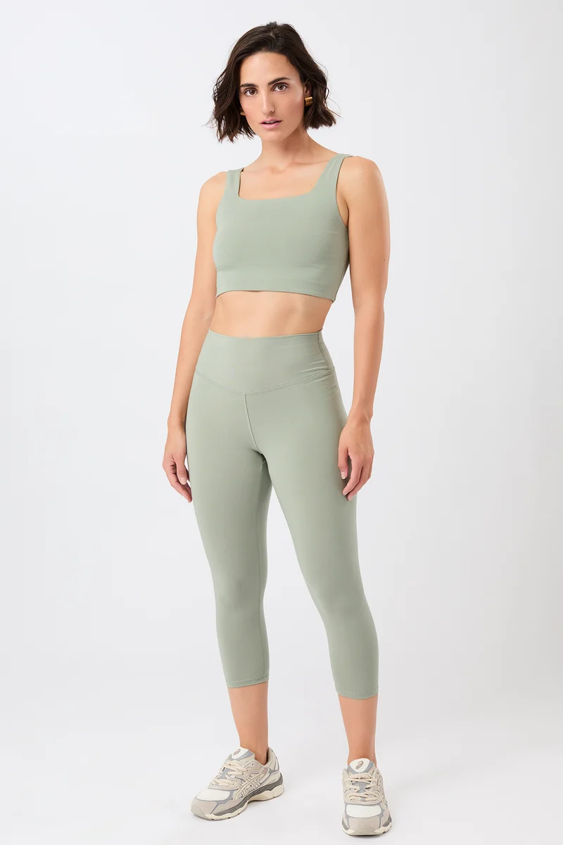 Cropped Legging - Mineral