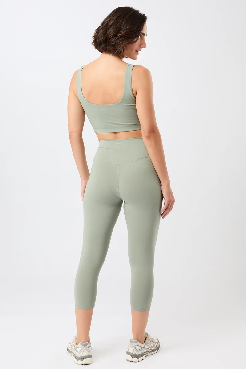 Cropped Legging - Mineral