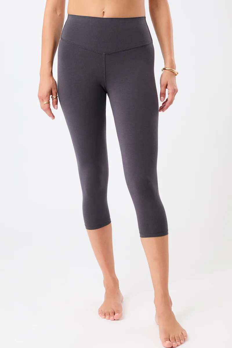 Cropped Legging - Onyx