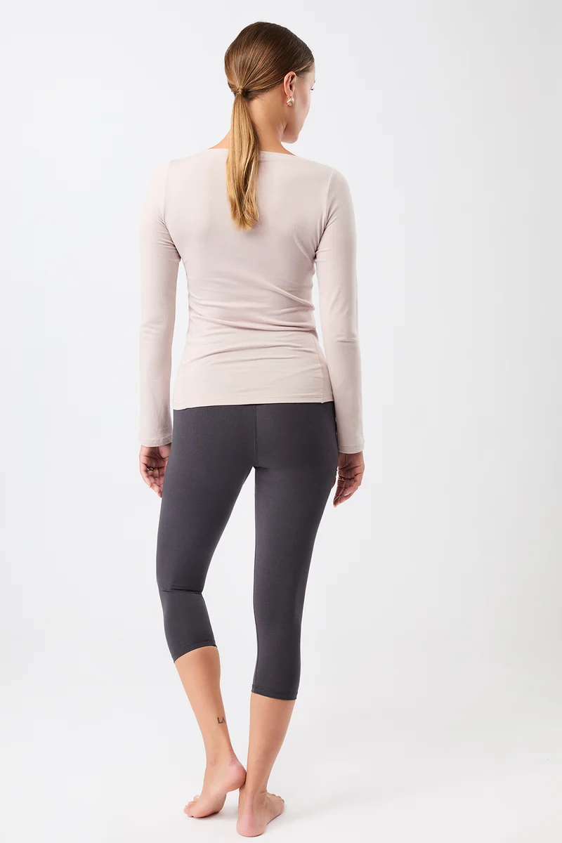 Cropped Legging - Onyx