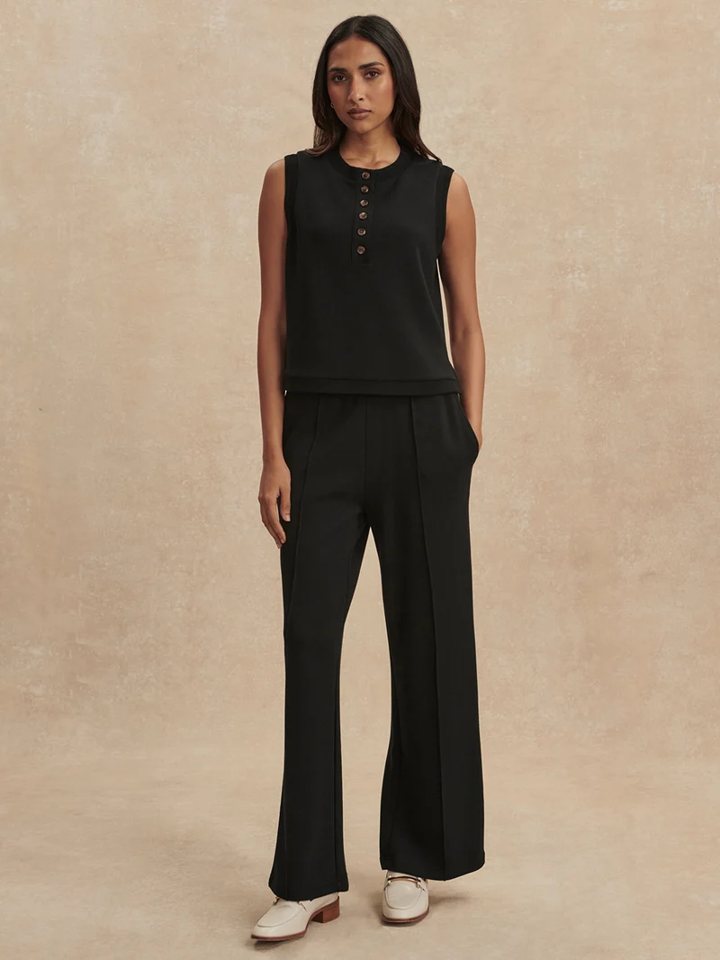Marla Button Placket Tank