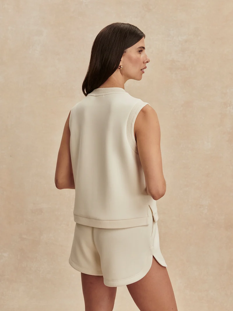Marla Button Placket Tank
