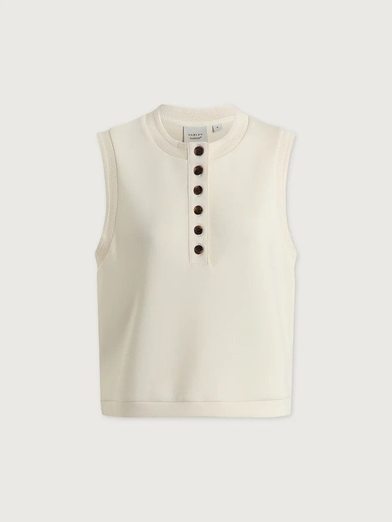Marla Button Placket Tank
