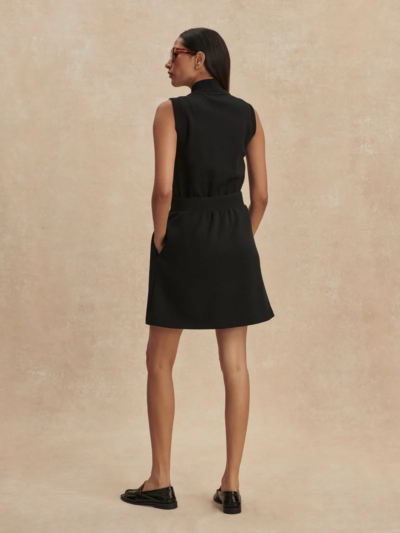 Polyanna Half Zip Dress