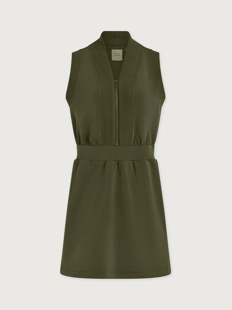 Polyanna Half Zip Dress