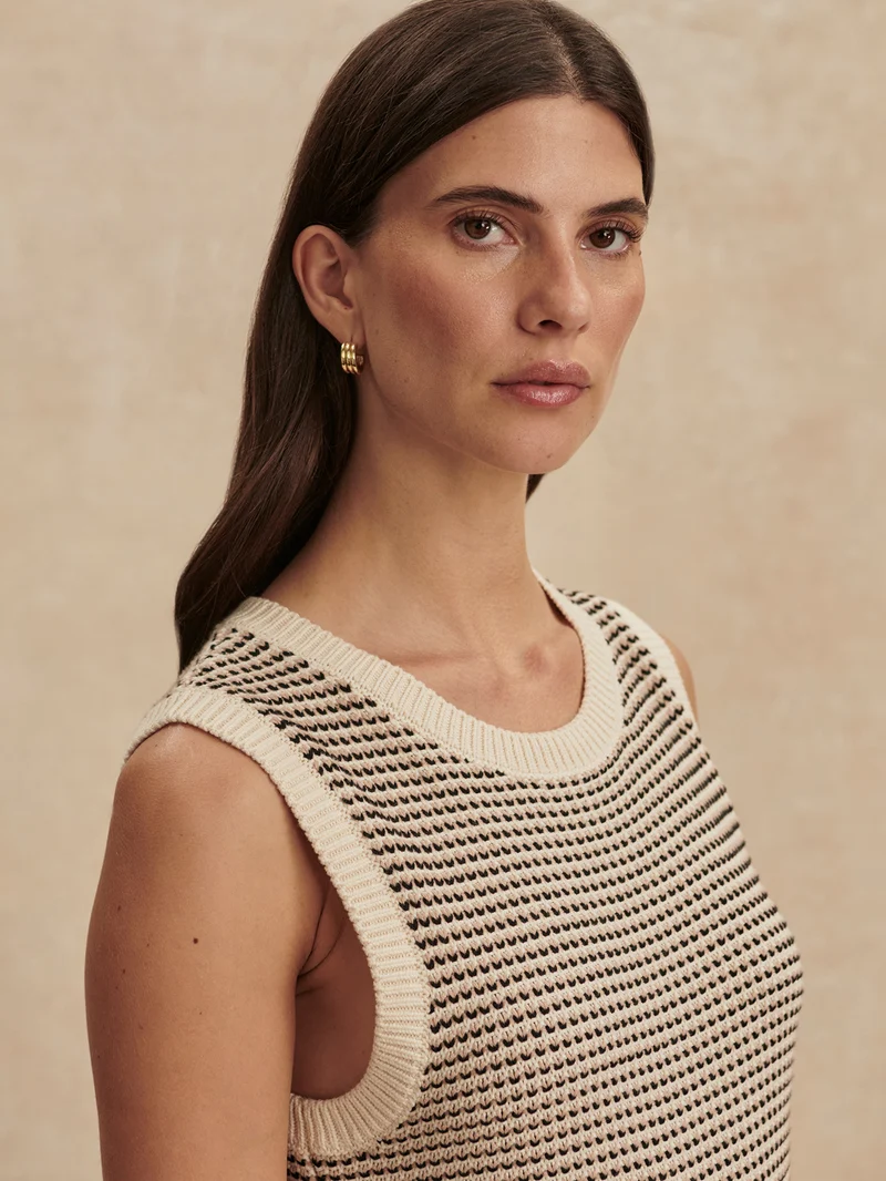 Sadia Stitch Knit Dress