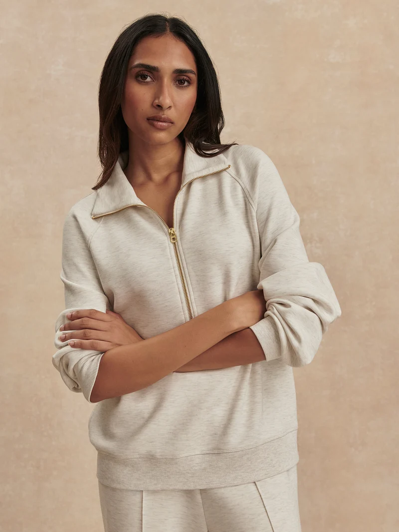 Selene Half Zip Sweat