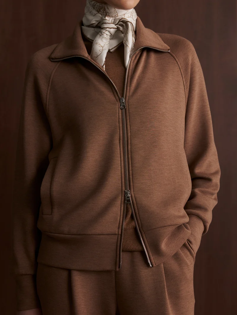 Tyde Zip Through Sweat