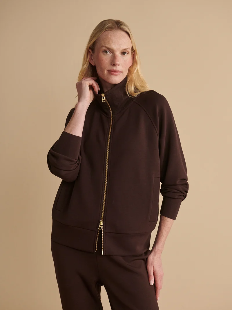 Tyde Zip Through Sweat