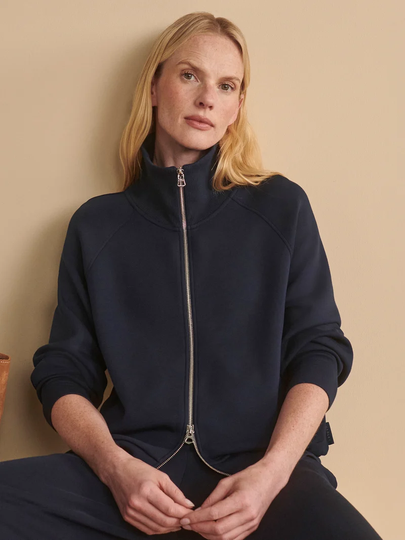 Tyde Zip Through Sweat