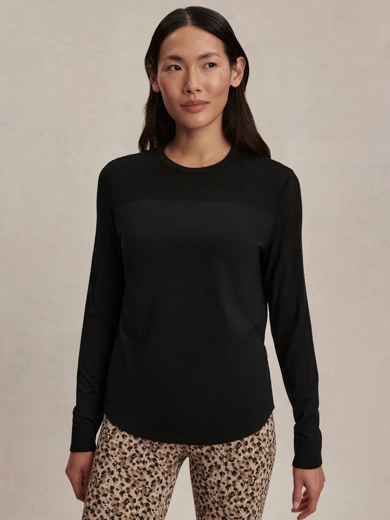 Samia Seamless Long-Sleeve Tee