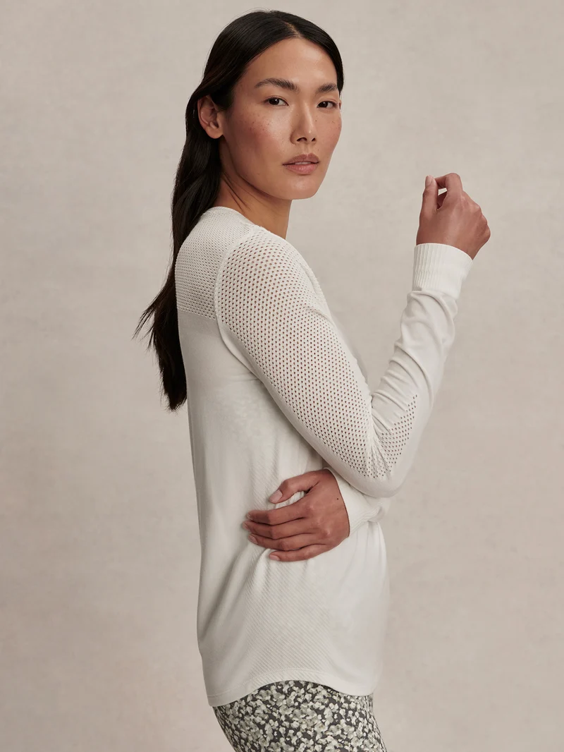 Samia Seamless Long-Sleeve Tee