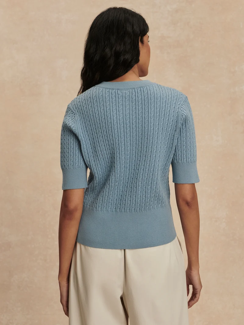 Rhys Short-Sleeve Cardigan