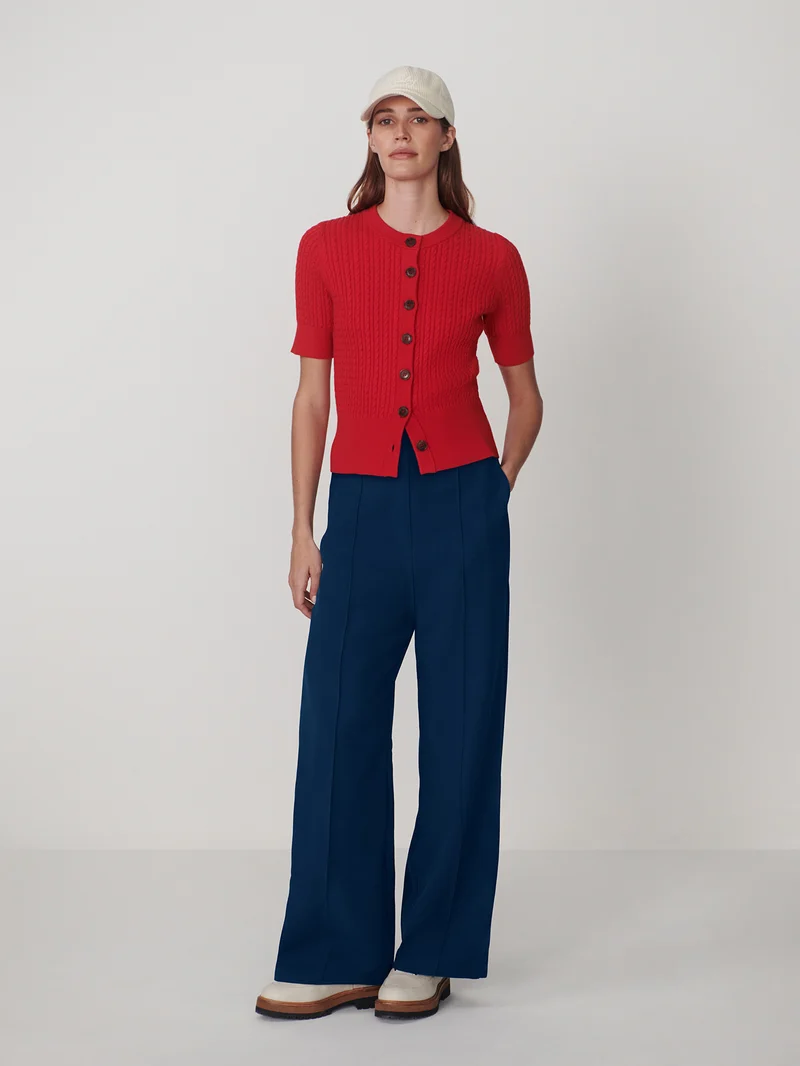Rhys Short-Sleeve Cardigan
