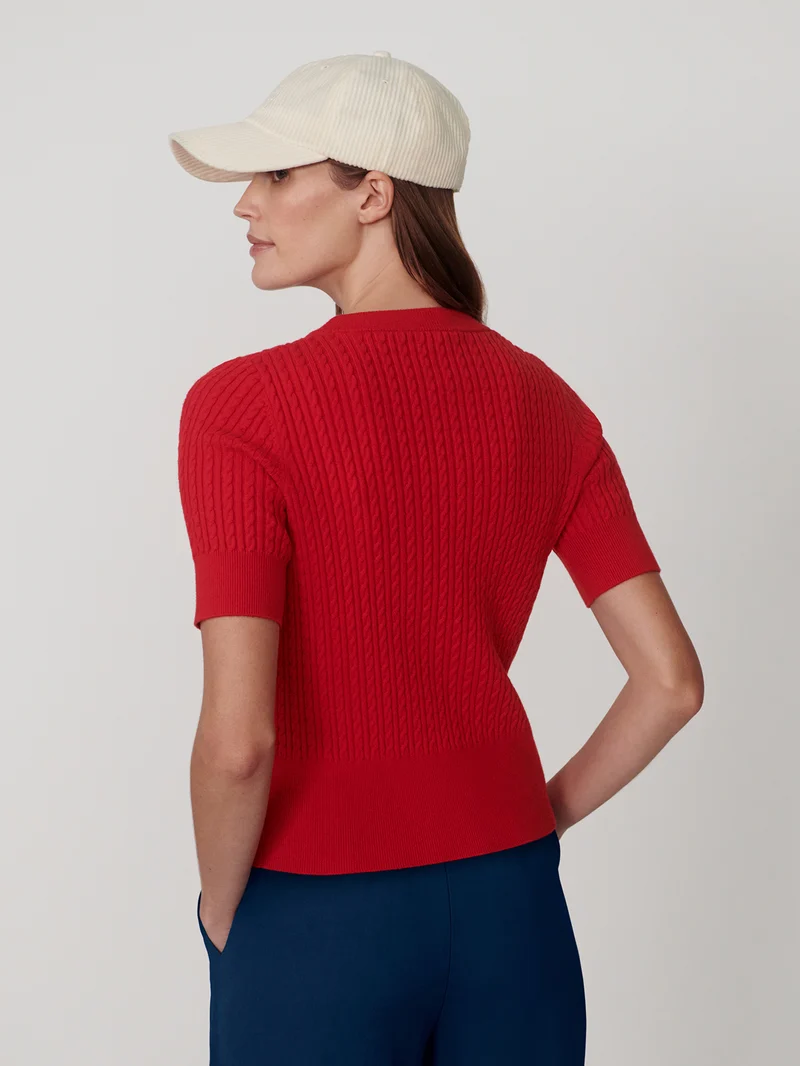 Rhys Short-Sleeve Cardigan