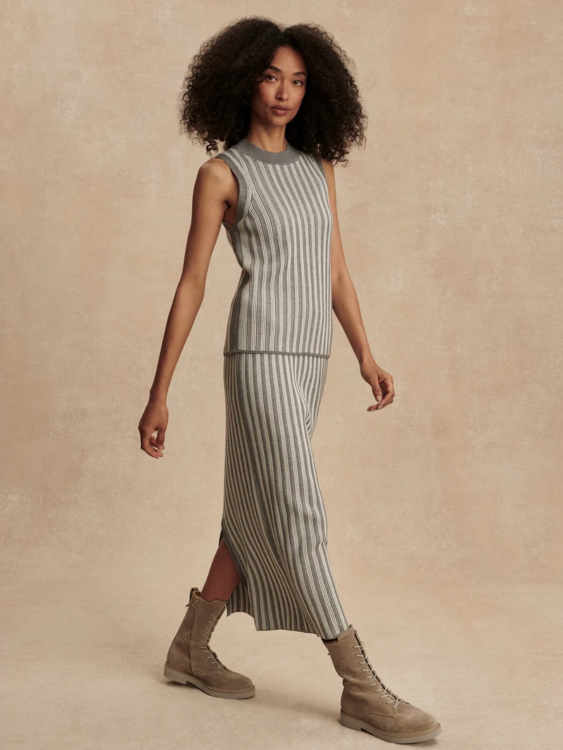 Mairead Rib Knit Skirt