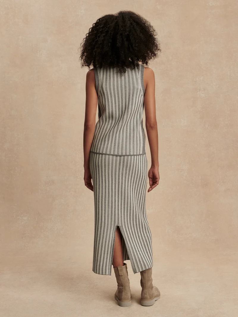 Mairead Rib Knit Skirt